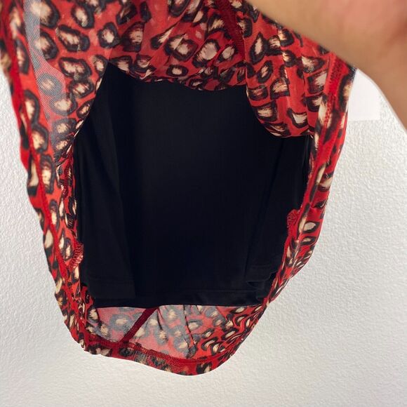 DKNY Women's Multicolor Tank Top Wrap Front Sleeveless Size L‎ - Picture 6 of 10